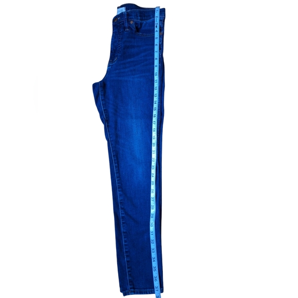 MADEWELL Blue Skinny Jeans Classic Style - Picture 4 of 8